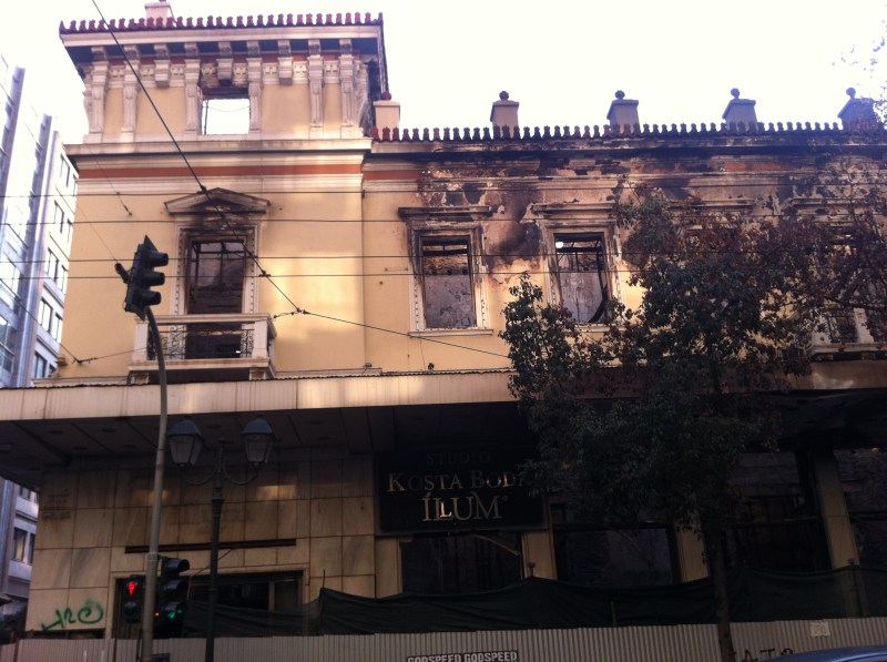 310 urbantraveltales, fires Athens February 2012