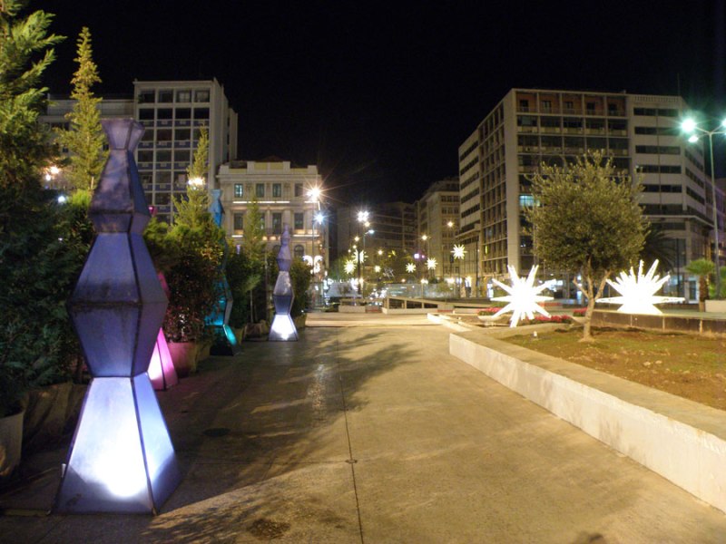 urban travel tales, Omonoia square, Athens Greece