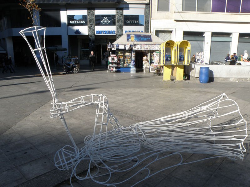 urban travel tales, Omonoia Square, Athens Greece