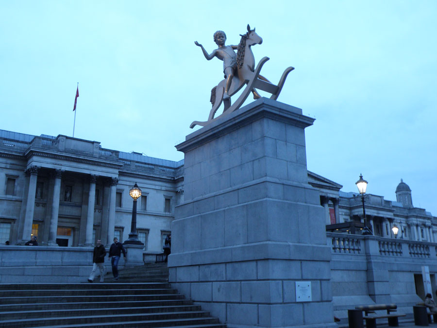 urban travel tales, Secret London,Trafalgar Square, Fourth Plinth