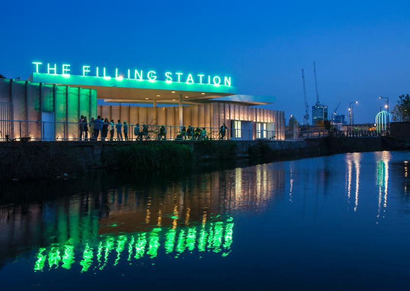 urban travel tales, Secret London, King's Cross The Filling Station