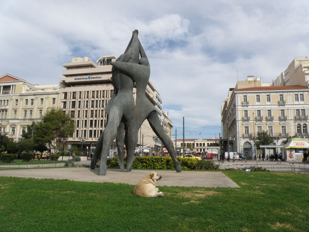 urban travel tales, Athens, city center 2013, Πλατεία Κλαυθμώνος