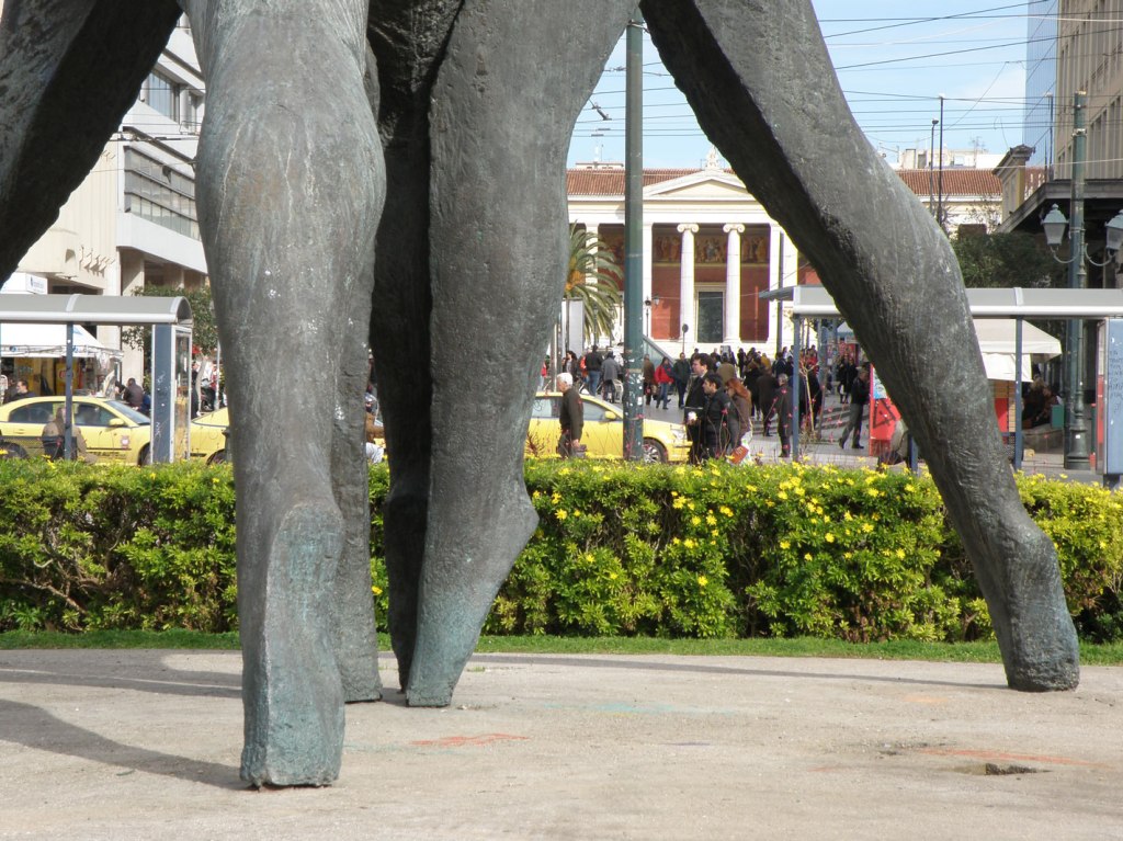 urban travel tales, Athens, city center 2013, Πλατεία Κλαυθμώνος