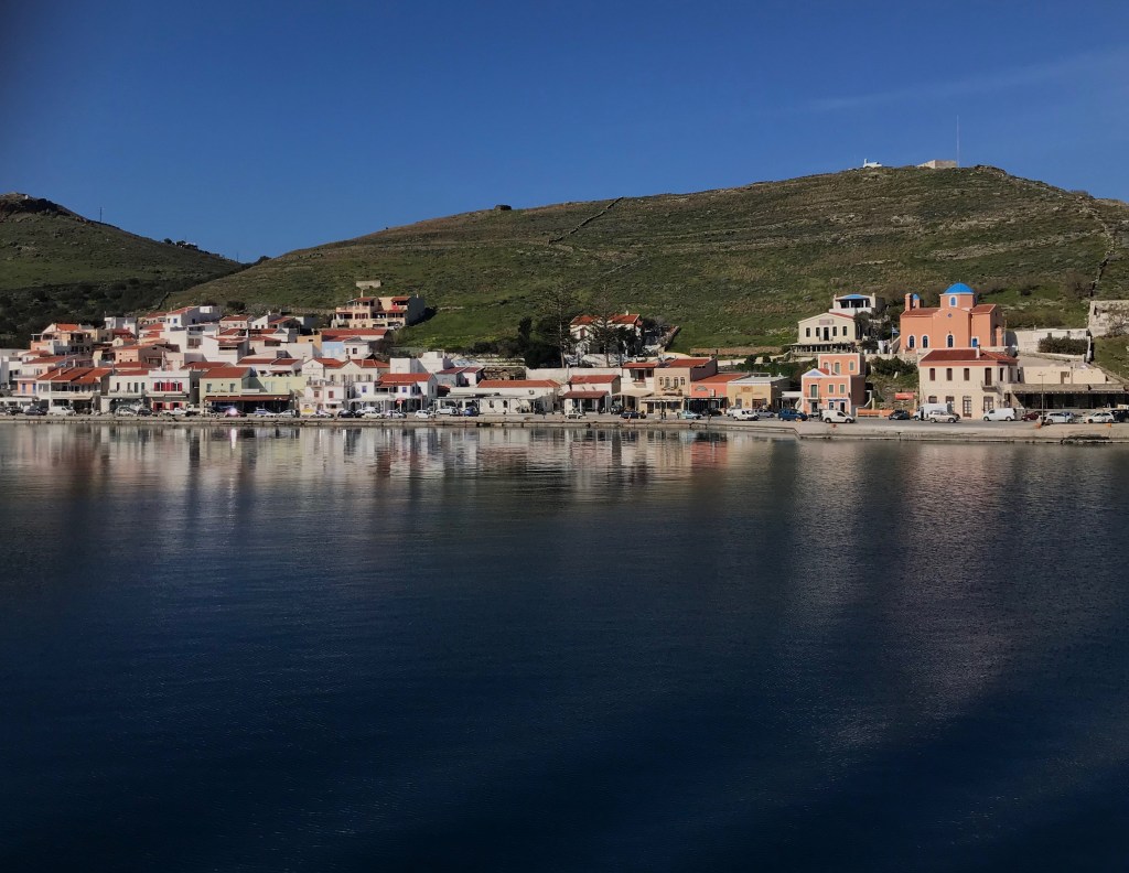 Kea island, urban travel tales , the port, Korissia